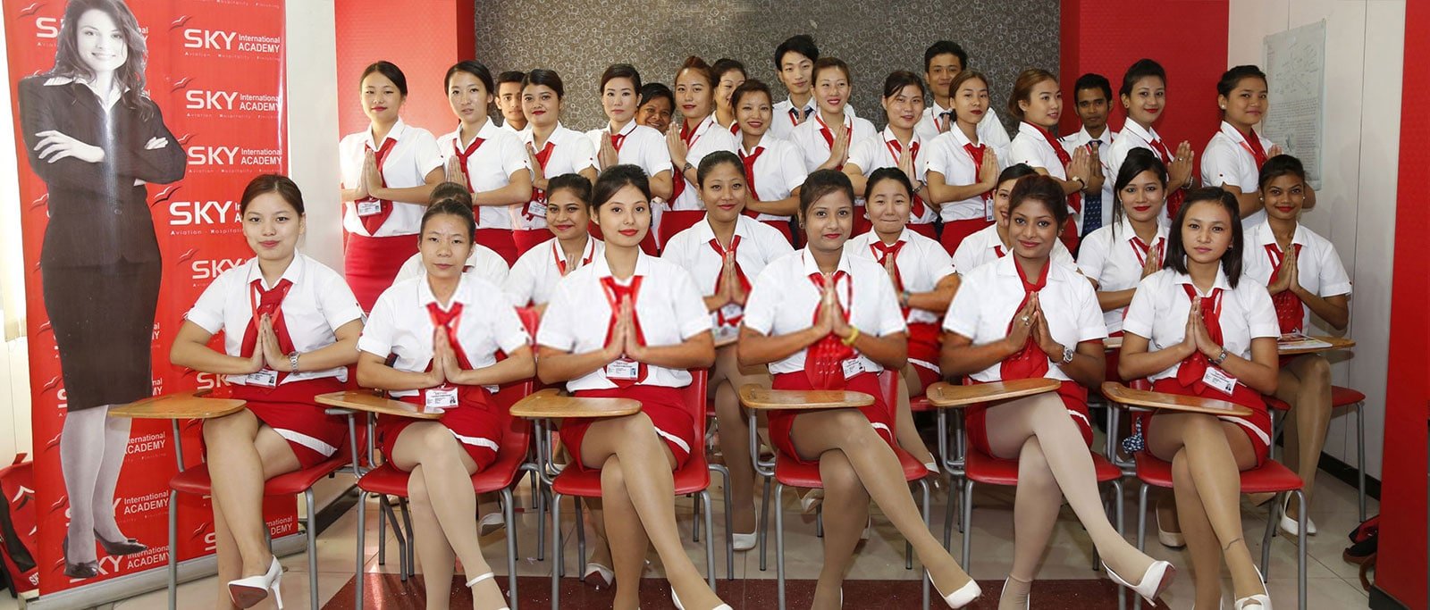 students of sky international academy